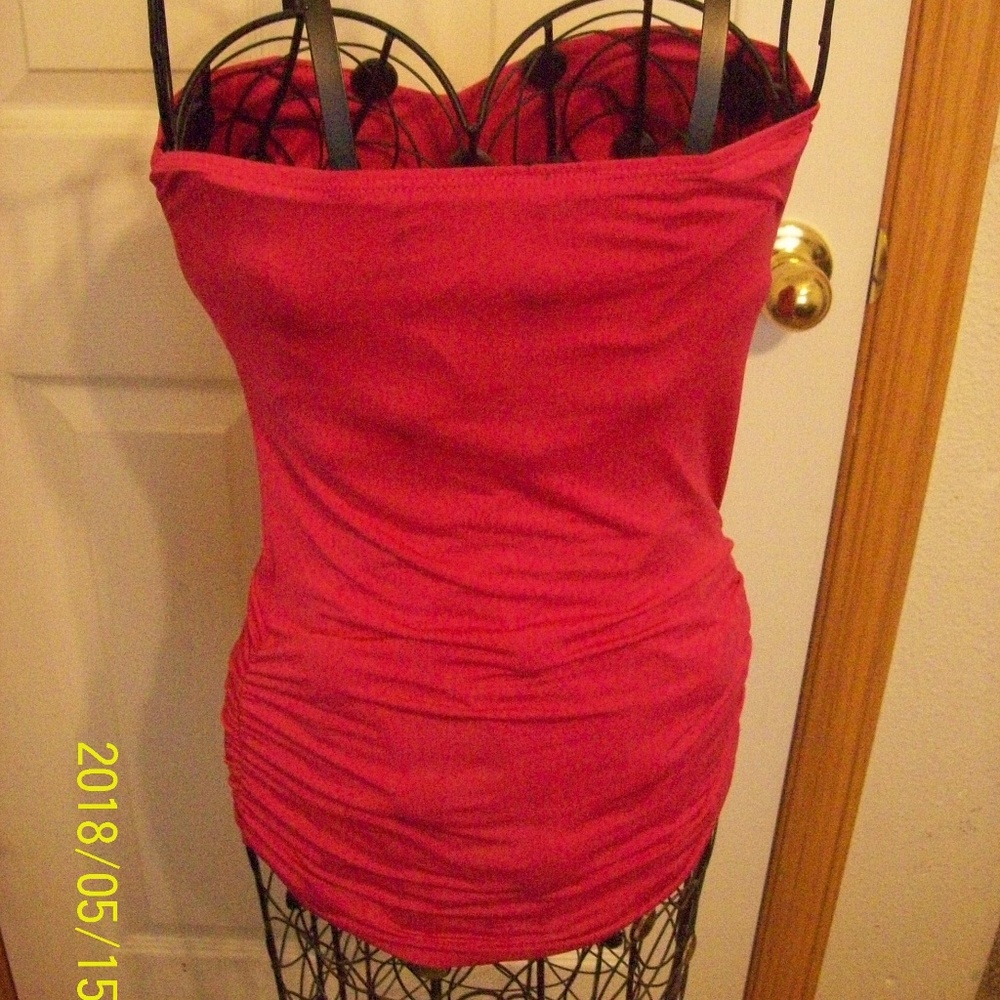 Rue 21 Strapless Hot Pink, Small - Picture 5 of 7